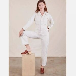 Big Bud Press Off White Everyday Jumpsuit Utility Long Sleeve XXS
